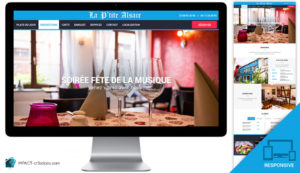 Lire la suite à propos de l’article Webdesign « La P’tite Alsace »